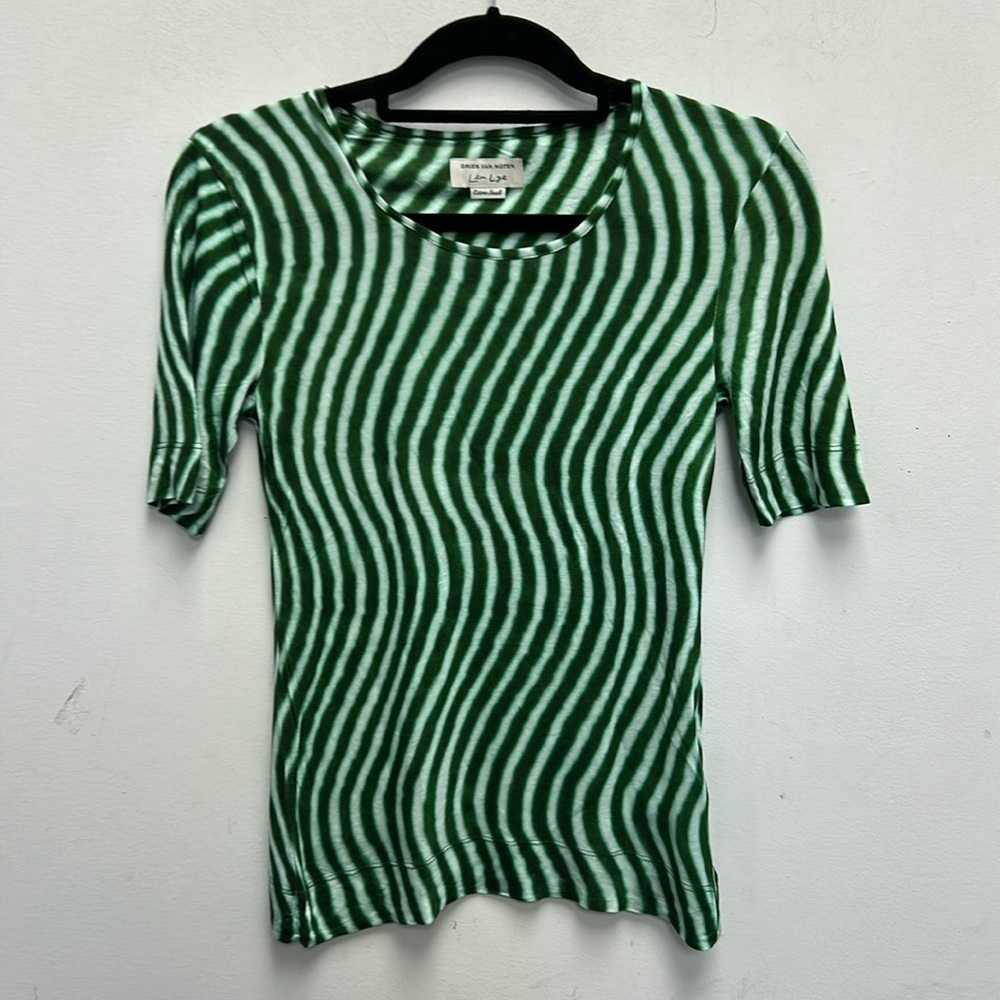 Dries Van Noten x Len Lye Striped Hombli T-Shirt - Picture 2 of 6